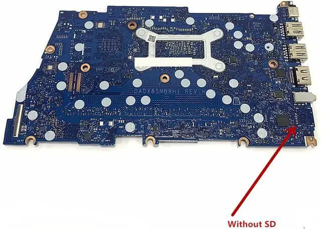 Alt view image 3 of 5 - DA0X8SMB8H1 for HP Probook 450 G9 440 G9 Laptop Motherboard X8SM SRLFQ i5-1235U CPU on Board Tested ok