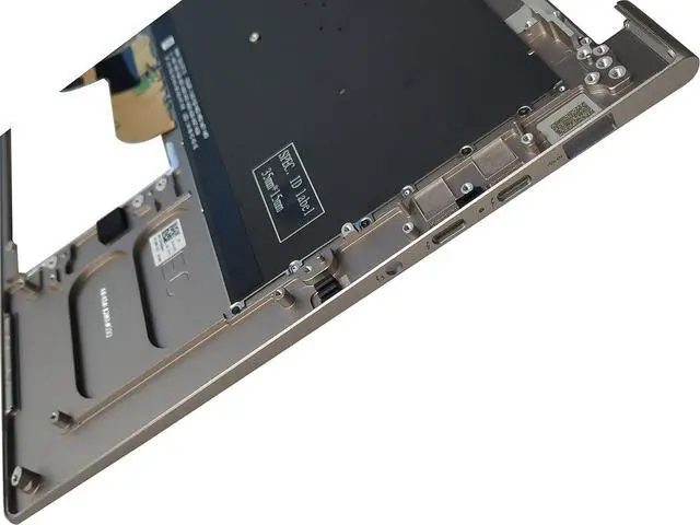 Alt view image 3 of 5 - 5CB0Z69768 New Backlit US Keyboard for Lenovo Yoga 9-14ITL5 82BG000CUS/82BG0090US with Palmrest Upper Cover (US with Silver C Cover)