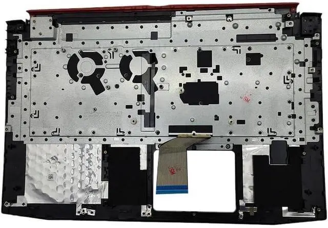 Alt view image 2 of 3 - Laptop Parts Palmrest Backlit Keyboard for Acer for Predator for Helios 300 PH317-51 Black 17.3in