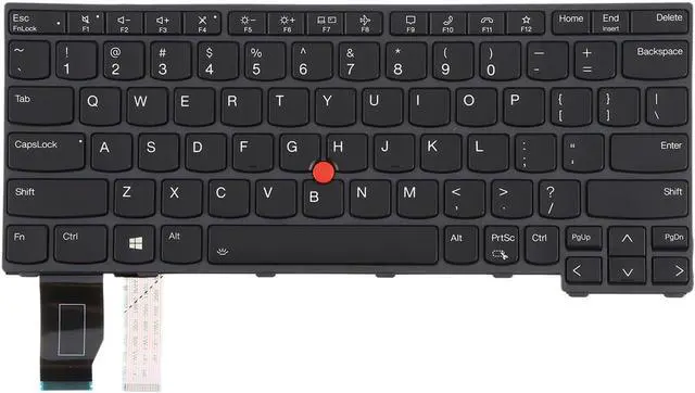 Alt view image 2 of 5 - Replacement Keyboards US Version Backlit Laptop Keyboard with Pointing for Lenovo ThinkPad X13 Gen 2 20WK 20XH X13 Yoga Gen 2