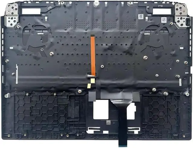 Alt view image 2 of 2 - New Compatible Replacemen for Acer Nitro 5 AN515-46 AN515-58 N22C1(Upper Case Palmrest White Backlit Keyboard Assembly)