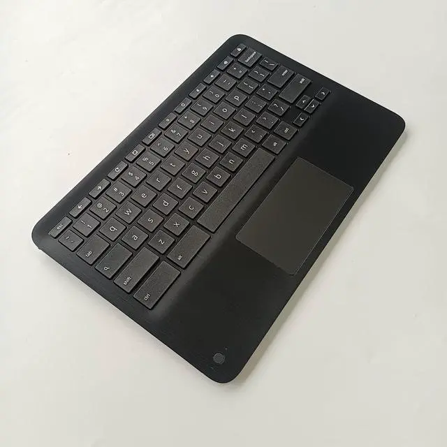 Alt view image 5 of 7 - LTPRPTS Replacement Laptop Upper Case Palmrest Keyboard Touchpad Assembly Part for HP Chromebook X360 11MK G3 EE M49312-001 Black