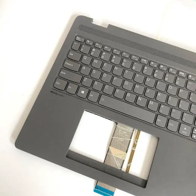 Alt view image 4 of 7 - Replacement for Lenovo ldeaPad Flex 5 16ALC7 5 16IAU7 Laptop Upper Case Palmrest with US Keyboard Assembly 5CB1H80075 460.0NF05.0002