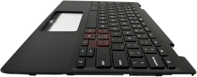 Alt view image 4 of 7 - Laptop Palmrest Upper Case with US Keyboard Replacement for ASUS Chromebook 11 C204 C204EE C204M C204MA Top Cover 13N1-86A0201 90NX02A1-R31US0