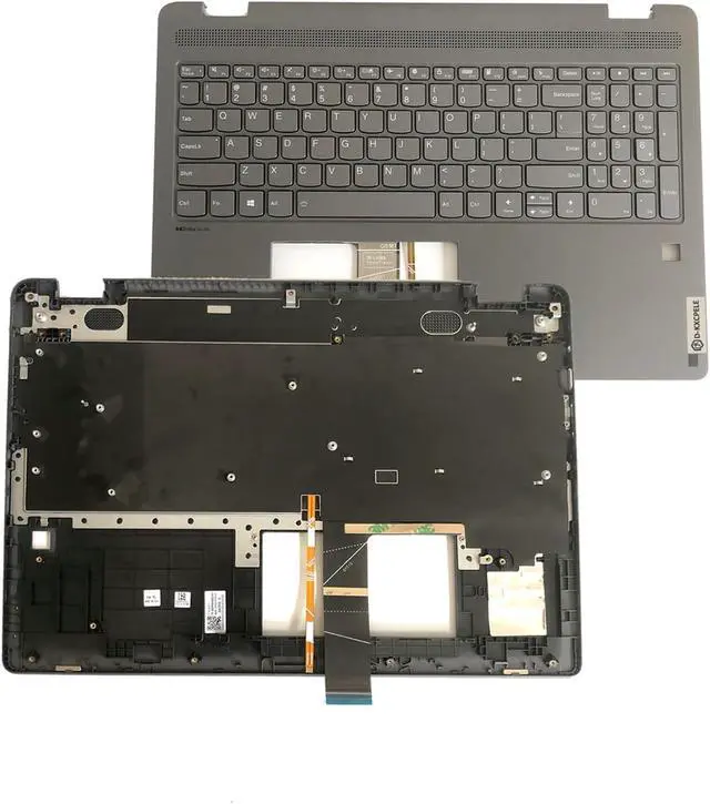 Alt view image 7 of 7 - Replacement for Lenovo ldeaPad Flex 5 16ALC7 5 16IAU7 Laptop Upper Case Palmrest with US Keyboard Assembly 5CB1H80075 460.0NF05.0002