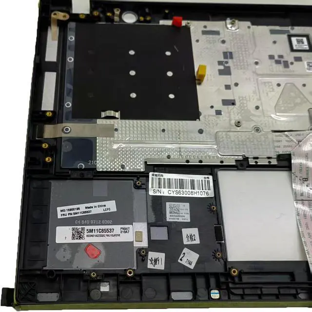 Alt view image 5 of 7 - New for Thinkpad T14S Gen2 Palmrest Keyboard Cover 5M11C85537 5M11C85538