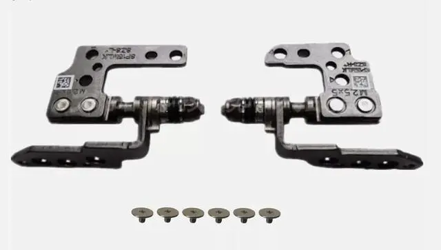 Alt view image 4 of 4 - Gray Shell LCD Back Cover Top Rear Lid Case & Front Bezel Trim & Screen Hinges Pair Sets Compatible with Dell Latitude 15 5540 5550 P127F P127F001 Precision 3580 M3580 3581 Laptop Series