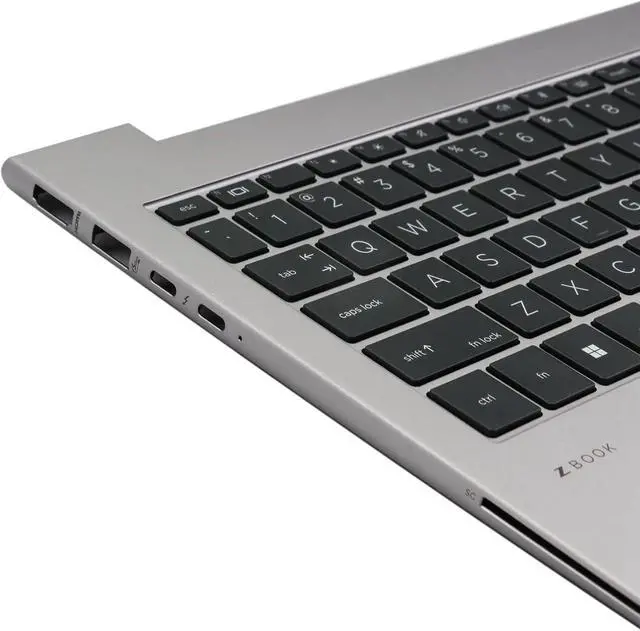 Alt view image 3 of 7 - BestParts Palmrest Upper Case Backlit Keyboard Compatible with HP ZBook Firefly 16 G9 G10, N08122-001, US Layout