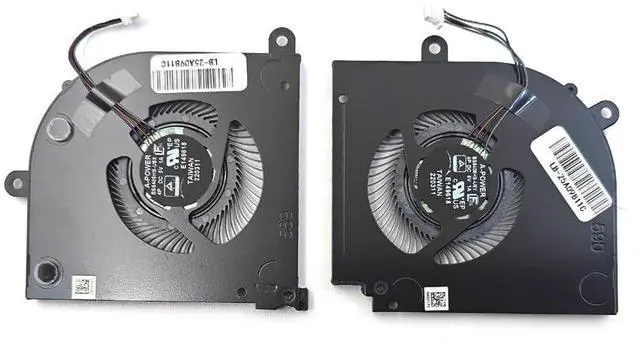 Main image of Replacement CPU + GPU Fan for MSI Stealth 15M B12 B12UE Series Laptop