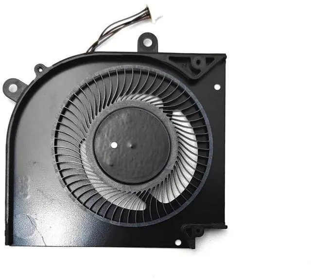 Alt view image 6 of 6 - Replacement CPU + GPU Fan for MSI Stealth 15M B12 B12UE Series Laptop