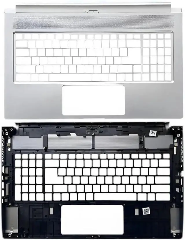 Alt view image 4 of 6 - Fit for MSI Creator P75 GS75 MS-17G1 MS-17G2 MS-17G3 Laptop Upper Case Palmrest Cover Bottom Base 3077G1D512 7G3C211(98New Silver D Shell)