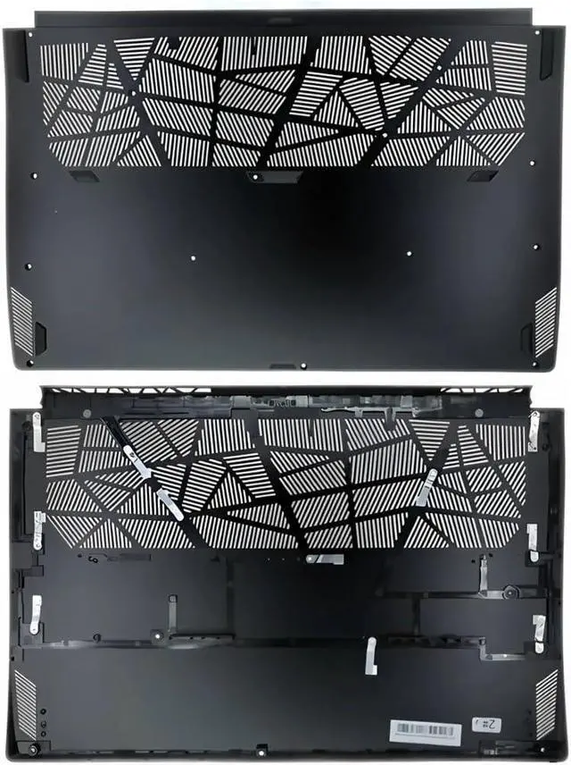 Alt view image 6 of 6 - Fit for MSI Creator P75 GS75 MS-17G1 MS-17G2 MS-17G3 Laptop Upper Case Palmrest Cover Bottom Base 3077G1D512 7G3C211(98New Silver D Shell)