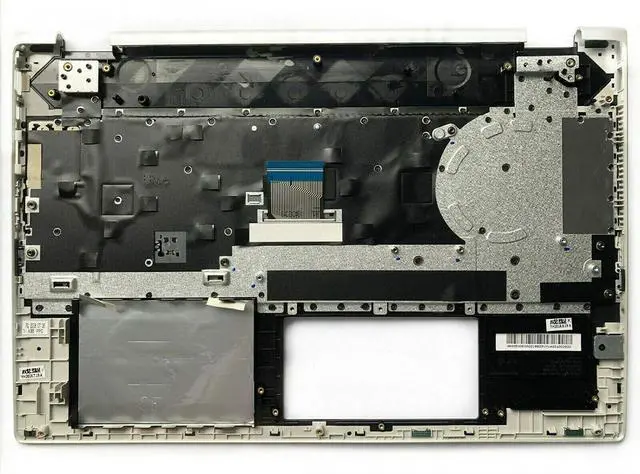 Alt view image 2 of 5 - Replacement for for HP Pavilion X360 15T-CR000 15-CR 15-cr0xxx 15-CR0051OD Laptop Upper Case Palmrest Keyboard Assembly Part L20848-001 4600EH0E000 Top Cover Natural Silver