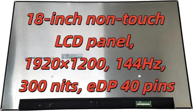 Main image of LampPoststation PC Parts 18.0" for Asus VivoBook 18 M1807HA M1807 Screen Replacement NOTouch Screen Screen Display Repair Panel 144HZ 1920×1200