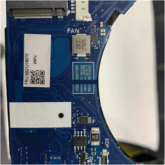 Alt view image 5 of 6 - NB6188B-MB-V2 for LENOV Yoga Slim 7 Pro 16IAH7 Laptop Motherboard 5B21J18076 I7-12700H CPU 32G A370M 32G GPU Working
