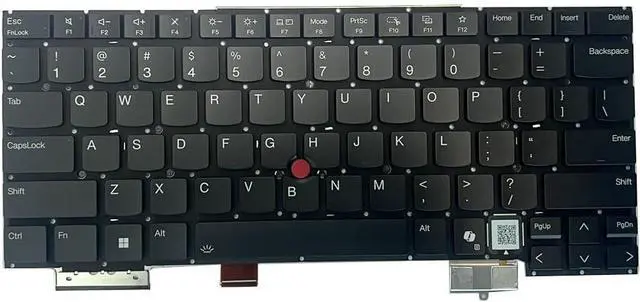 Alt view image 2 of 6 - Zahara Keyboard Backlight for Lenovo ThinkPad X1 Carbon 13th Gen 21NS 21NT