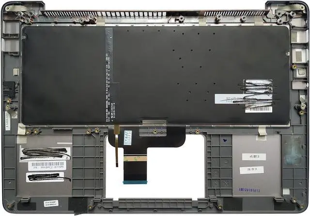 Alt view image 3 of 4 - Laptop Keyboard Compatible for Asus UX310U UX310UA UX310UQ UX310UF U4000U RX310 UX410 UX410UA Spanish Layout Backlit with Palmrest Upper Cover Case Shell (Silver)
