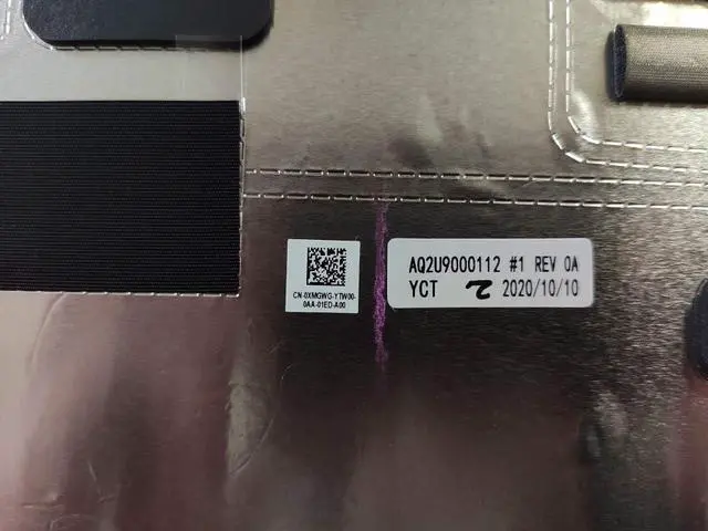 Alt view image 3 of 3 - New for Latitude E7410 7410 LCD Back Cover Top Screen Case 0XMGWG XMGWG