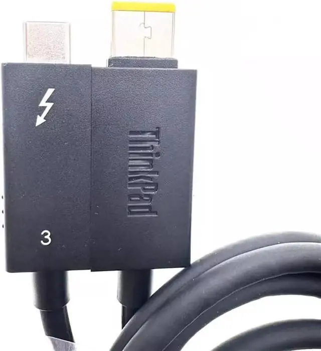 Alt view image 4 of 5 - Cable for ThinkPad Thunderbolt 3 G - 40ANY230AU 0.7Meter 5C10V25713