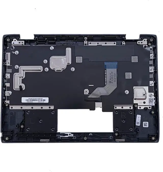 Alt view image 2 of 7 - Replacement for Lenovo 300e 2nd Gen Notebook 81M9 Laptop Upper Top Cover Case Palmrest Not-Backlight Keyboard Assembly Part 5CB0T45054 Black