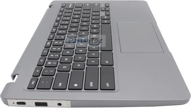 Alt view image 5 of 7 - Laptop Palmrest Upper Case Top Cover with US Non-Backlit Keyboard Touchpad Assembly Replacement for Lenovo 14e Chromebook Gen 3 82W6 82W7 5M11H61770 5M11H61768