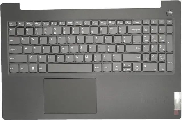 Main image of New for V15 G4 ABP 82YY 83CR Paimrest US Keyboard Cover 5CB1M50153 Black