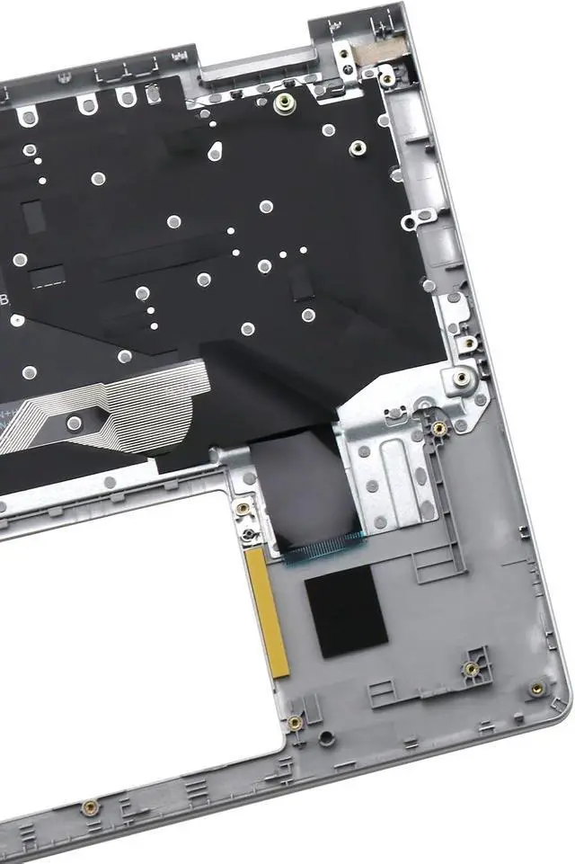 Alt view image 6 of 6 - BestParts Silver Palmrest with Non-Backlit Keyboard Assembly Replacement for Dell Inspiron 15 3520 3525 3530 3535 (with USB-C), US Layout, P/N: G8XT0