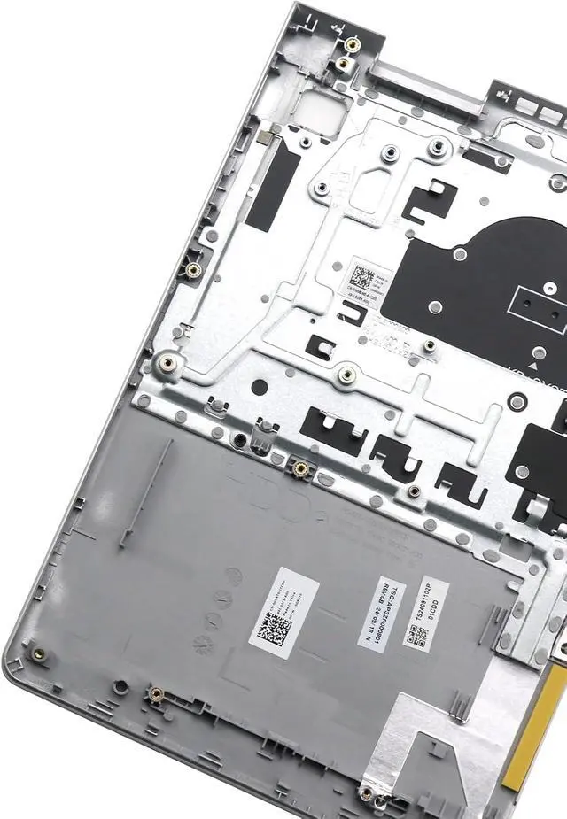 Alt view image 5 of 6 - BestParts Silver Palmrest with Non-Backlit Keyboard Assembly Replacement for Dell Inspiron 15 3520 3525 3530 3535 (with USB-C), US Layout, P/N: G8XT0