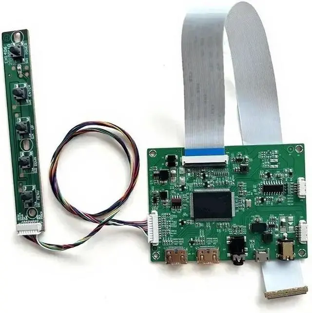 Alt view image 3 of 6 - Controller Driver Board for LM156LF2F01 LM140LF1F02 DIY Kit 15.6" Micro USB 2Mini-HDMI Laptop Display 1920x1080 EDP 40-Pin(for LM140LF1F02)