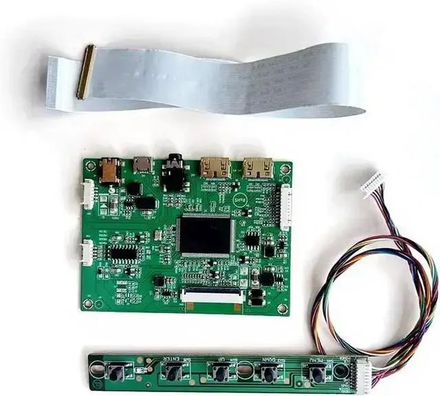 Alt view image 5 of 6 - Controller Driver Board for LM156LF2F01 LM140LF1F02 DIY Kit 15.6" Micro USB 2Mini-HDMI Laptop Display 1920x1080 EDP 40-Pin(for LM140LF1F02)