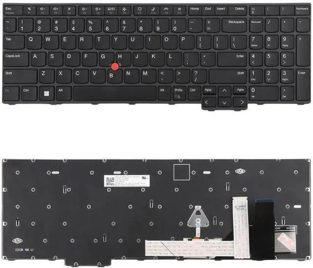 Main image of Replacement Keyboards US Version Backlit Laptop Keyboard with Pointing for Lenovo Thinkpad T16 Gen 1 P16S Gen 1 L15 Gen 3