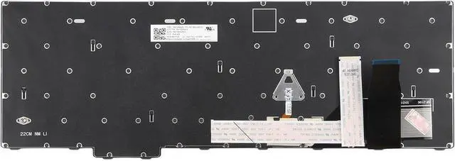Alt view image 3 of 5 - Replacement Keyboards US Version Backlit Laptop Keyboard with Pointing for Lenovo Thinkpad T16 Gen 1 P16S Gen 1 L15 Gen 3