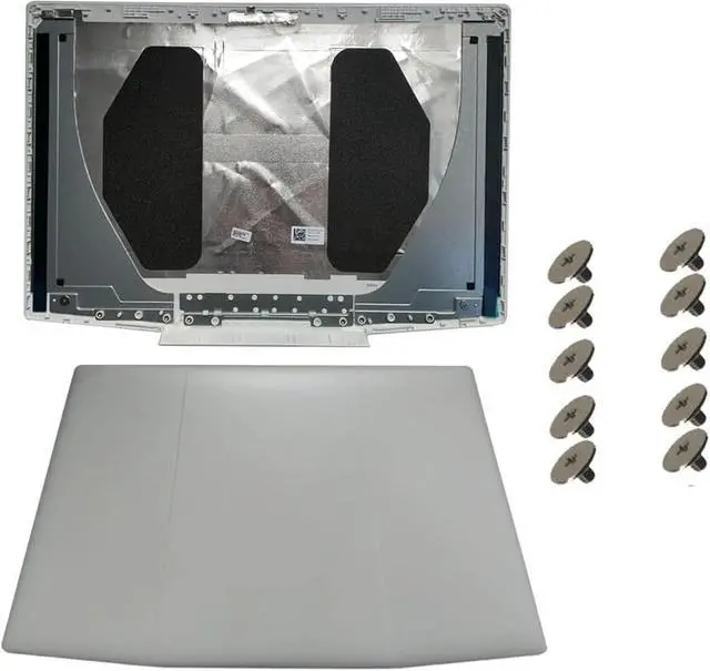 Alt view image 2 of 4 - New for Dell G3 15 3590 G3 15 3500 P89F Laptop LCD Back Cover or Front Bezel or Hinges (White A+Blue Logo B+Hinges)