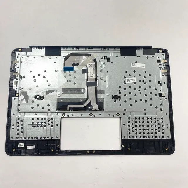 Alt view image 7 of 7 - Replacement Laptop Upper Case Palmrest Keyboard Assembly Part for HP Chromebook 14 G7 CB E 14 G7 CElN4500 M47207-001 Black