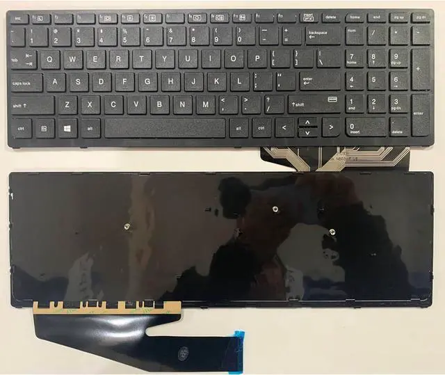 Main image of Laptop Parts US Layout for HP for ZBOOK 17 G4 G3 15 hsn-C03C HSTNN-C87C 848311-001 Laptop Keyboard(Black Frame US)