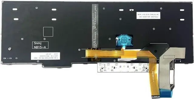 Alt view image 2 of 7 - Huasheng Suda Backlit Keyboard US Replacement for Lenovo ThinkPad E580 E585