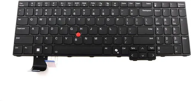 Main image of Bayjebu Parts for Lenovo ThinkPad T16 Gen 3 Keyboard US English Backlit Black 16.0 inch 5N21M39604