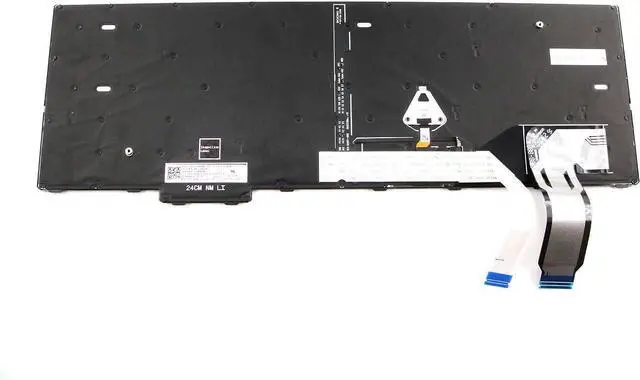 Alt view image 2 of 3 - Bayjebu Parts for Lenovo ThinkPad T16 Gen 3 Keyboard US English Backlit Black 16.0 inch 5N21M39604