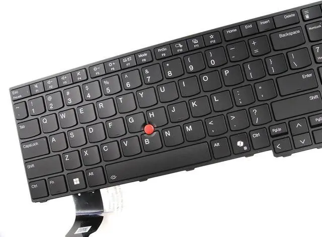 Alt view image 3 of 3 - Bayjebu Parts for Lenovo ThinkPad T16 Gen 3 Keyboard US English Backlit Black 16.0 inch 5N21M39604