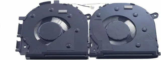 Alt view image 3 of 6 - Compatible For HPENVY 17-CW1003CA N98022-001 2Pcs CPU Cooling Fan