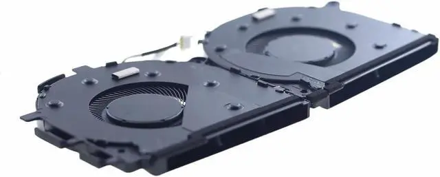 Alt view image 5 of 6 - Compatible For HPENVY 17-CW1003CA N98022-001 2Pcs CPU Cooling Fan
