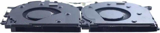 Alt view image 4 of 6 - Compatible For HPENVY 17-CW1003CA N98022-001 2Pcs CPU Cooling Fan