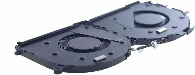 Alt view image 6 of 6 - Compatible For HPENVY 17-CW1003CA N98022-001 2Pcs CPU Cooling Fan