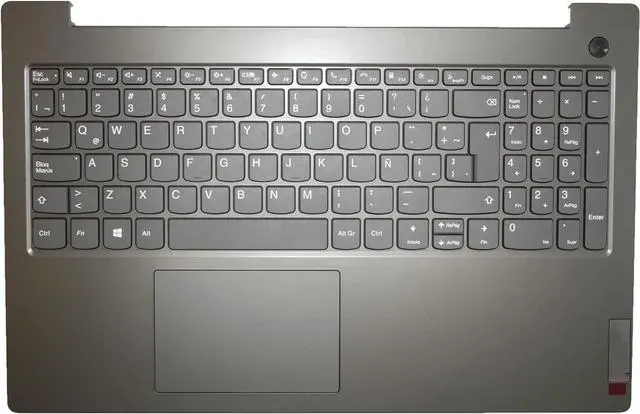 Main image of New for V15 G2-ITL 82KB Laptop Palmrest Upper Case LA Keyboard Cover C Lid 5CB1B96497 Gary