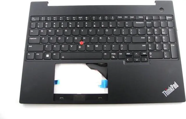 Main image of Bayjebu Parts for Lenovo ThinkPad E16 Gen 1 Palmrest Keyboard Bezel US-English Backlit Black 5M11H94852