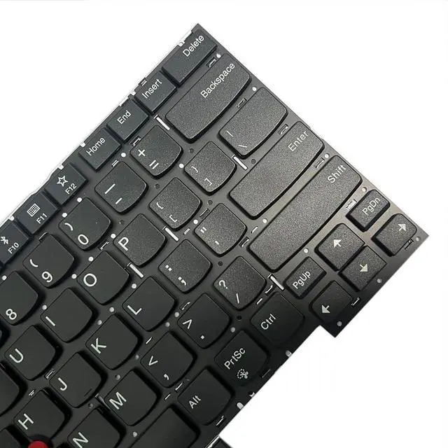Alt view image 3 of 6 - Suyitai US Non Backlight Keyboard Laptop Replacement for Lenovo ThinkPad T14S SN20W19559 PK131L51B00
