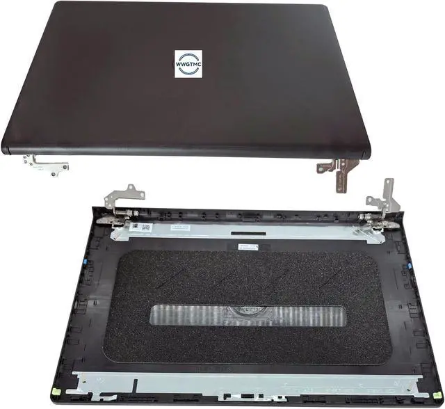 Alt view image 4 of 5 - Replacement LCD Back Cover Top Lid Hinges Front Bezel with Adhesive Backing for DELL Inspiron 15 3520 3525 3530 3535 Laptop,9WC73 09WC73 VW3N0 0VW3N0 681GY 0681GY