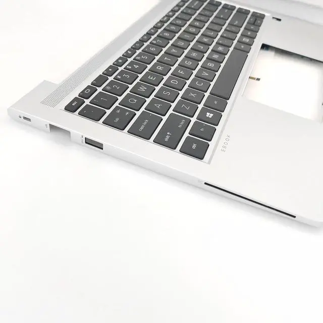 Alt view image 4 of 5 - Replacement Upper Case Palmrest for HP Elitebook 640 645 G9 Series Laptop Keyboard Top Cover N17709-001