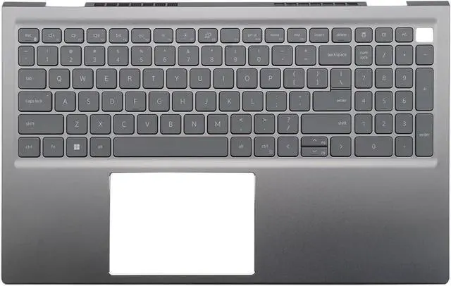 Main image of BestParts Palmrest Backlit Keyboard Assembly Compatible with Dell Inspiron 15 5510 5515 5518, Regulatory Model: P106F, P/N: 0MK2CK 06P0TG, US Layout