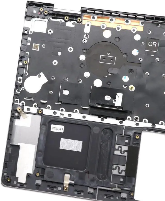 Alt view image 5 of 6 - BestParts Palmrest Backlit Keyboard Assembly Compatible with Dell Inspiron 15 5510 5515 5518, Regulatory Model: P106F, P/N: 0MK2CK 06P0TG, US Layout